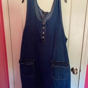 OVERALL DENIM DRESS